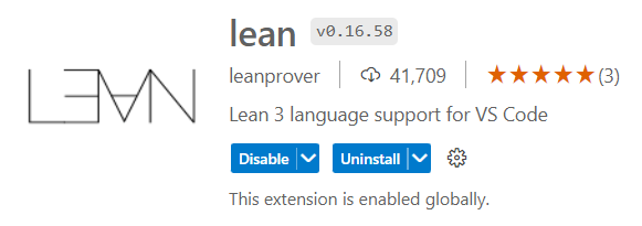 Lean Extension